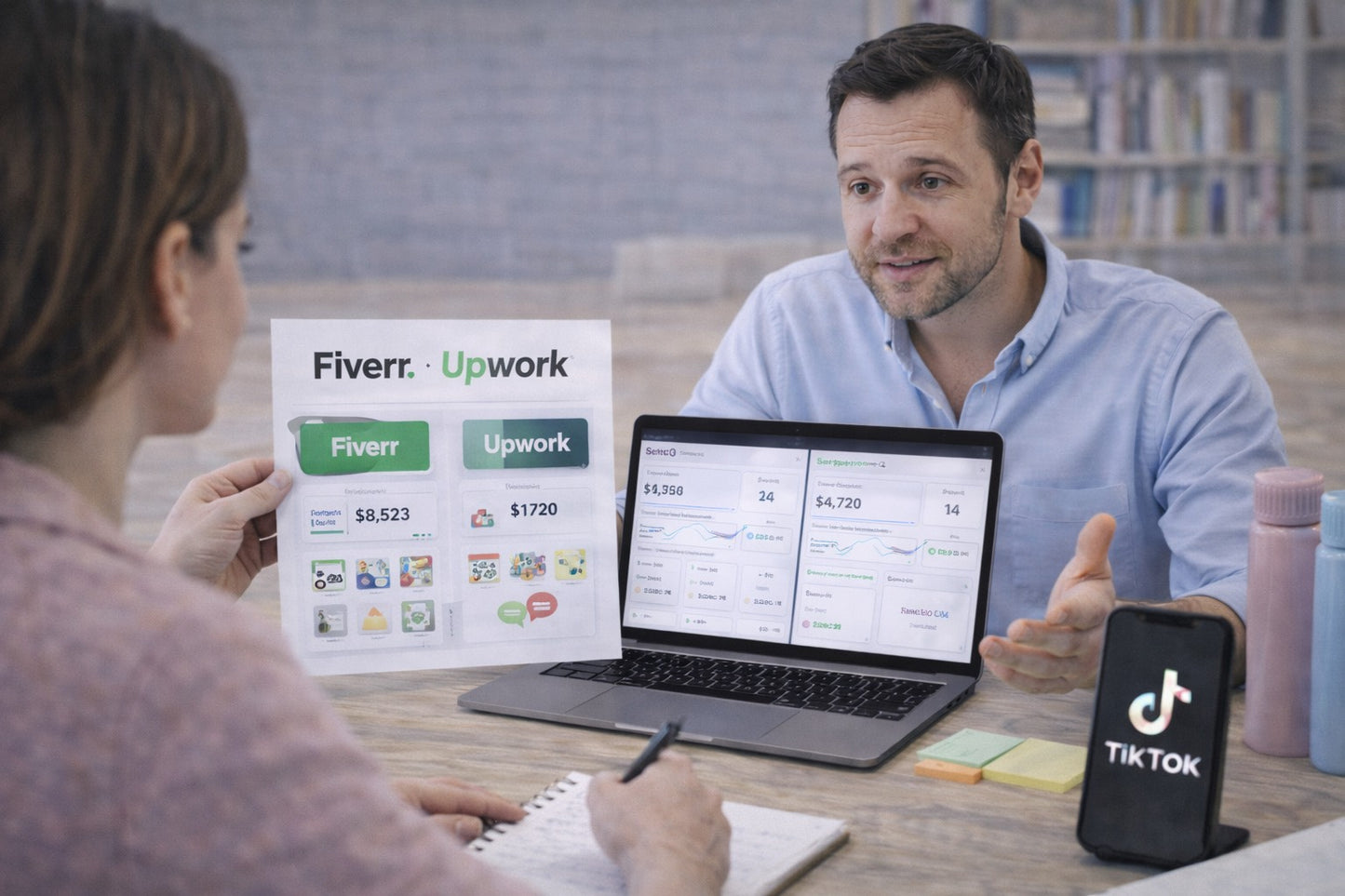 Consultoría Premium – Cómo Conseguir tus Primeros Clientes en Fiverr y Upwork